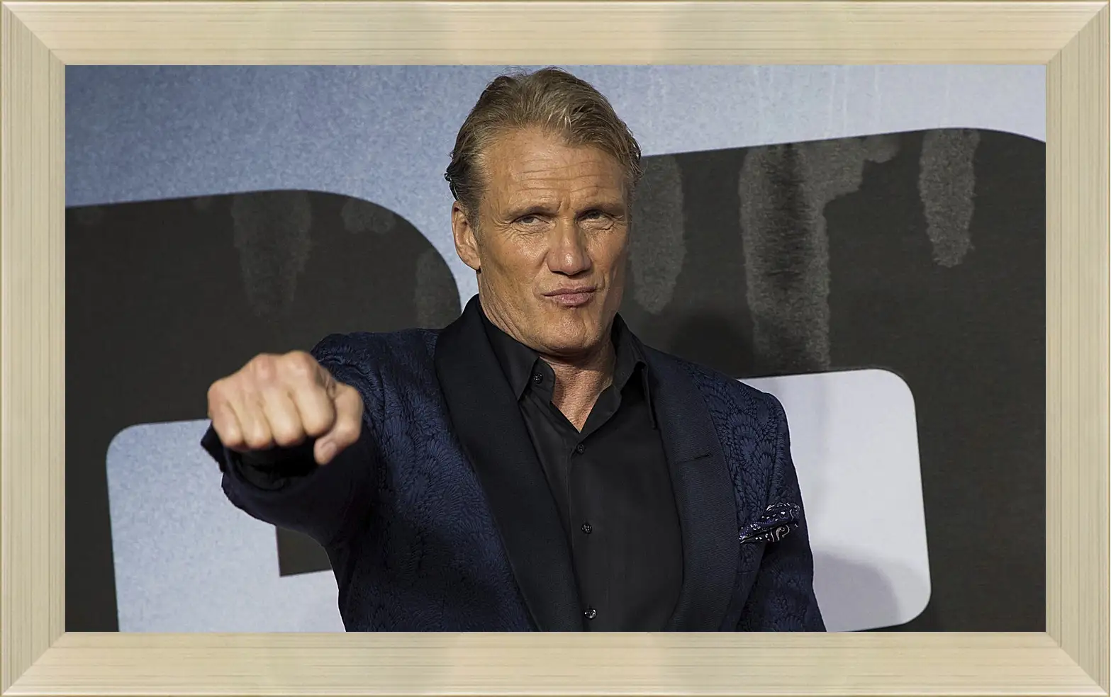 Картина в раме - Дольф Лундгрен. Dolph Lundgren