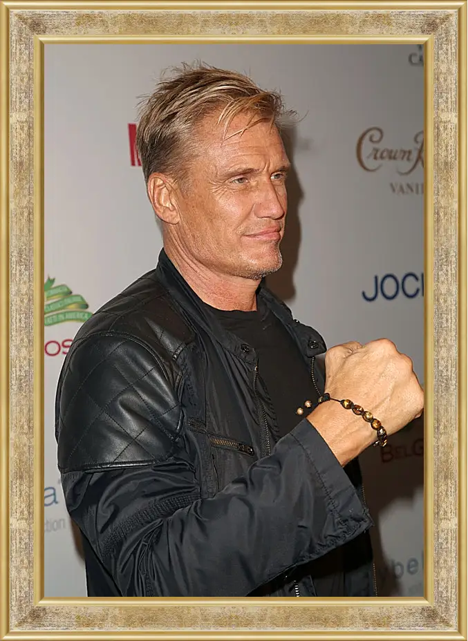 Картина в раме - Дольф Лундгрен. Dolph Lundgren