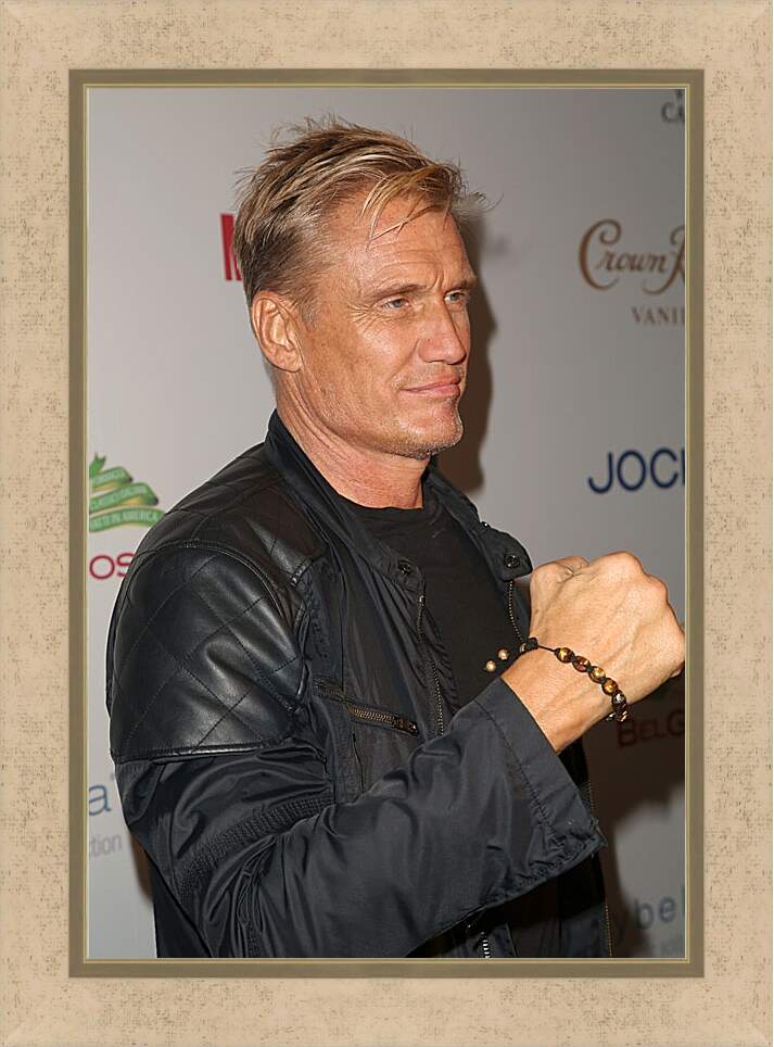 Картина в раме - Дольф Лундгрен. Dolph Lundgren