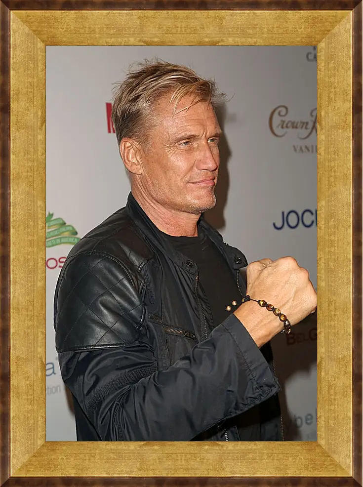 Картина в раме - Дольф Лундгрен. Dolph Lundgren