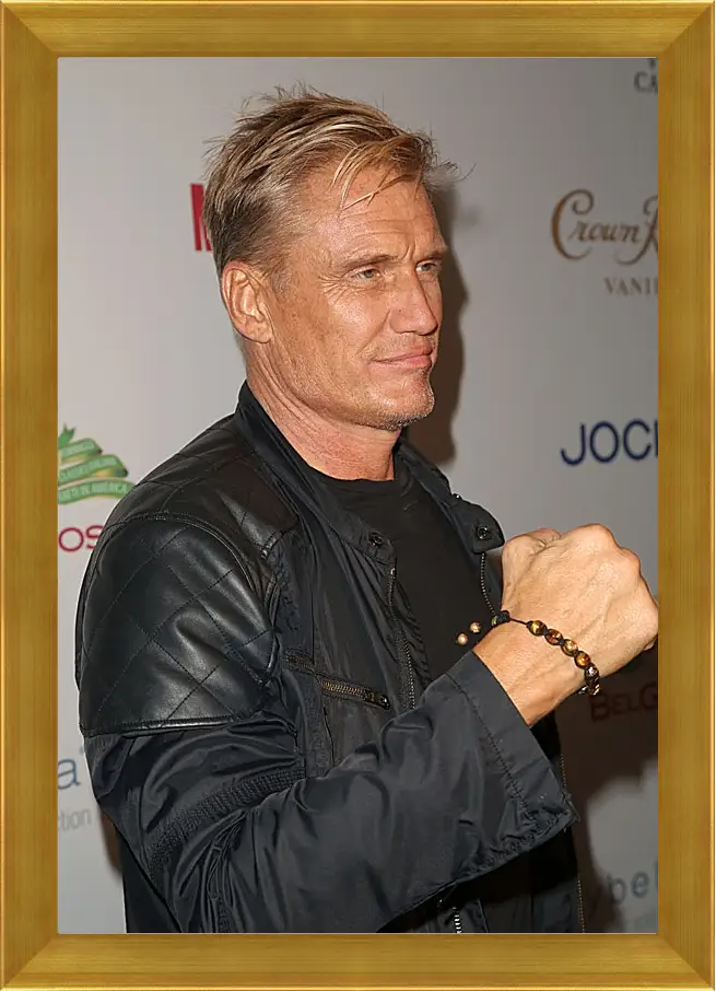 Картина в раме - Дольф Лундгрен. Dolph Lundgren