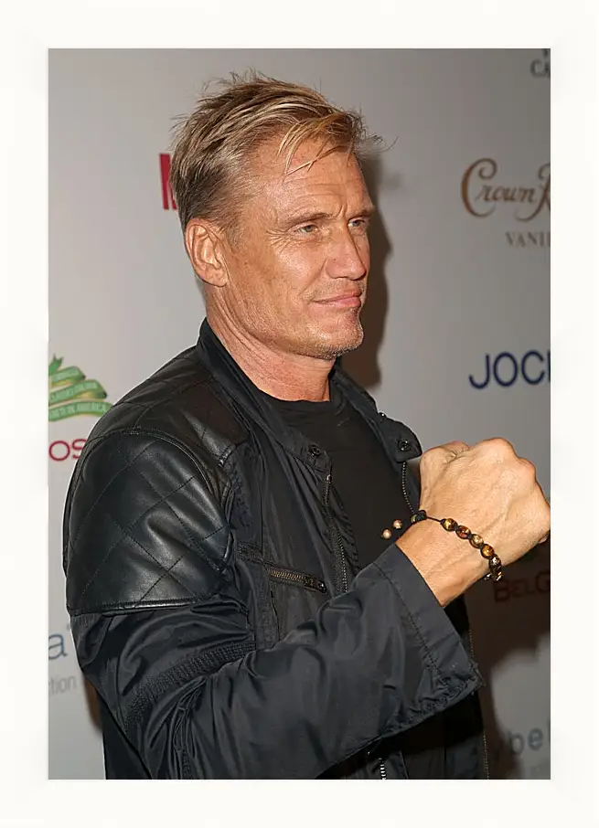 Картина в раме - Дольф Лундгрен. Dolph Lundgren