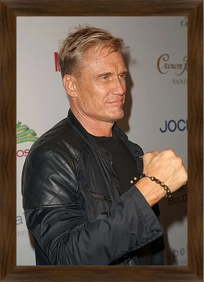 Картина в раме - Дольф Лундгрен. Dolph Lundgren