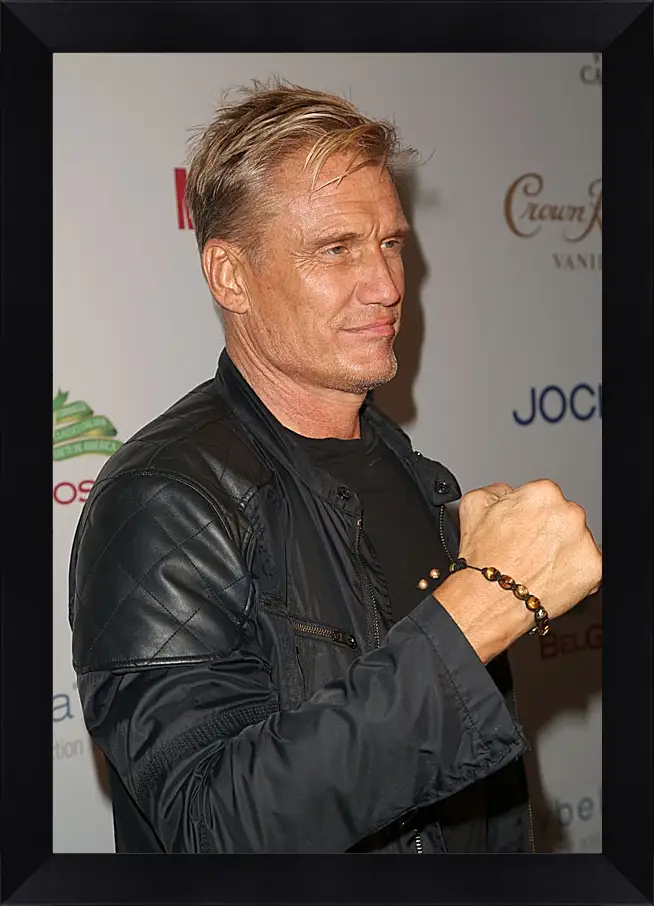 Картина в раме - Дольф Лундгрен. Dolph Lundgren