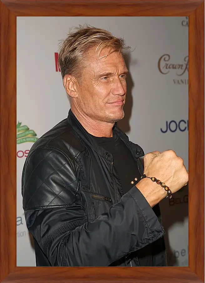 Картина в раме - Дольф Лундгрен. Dolph Lundgren