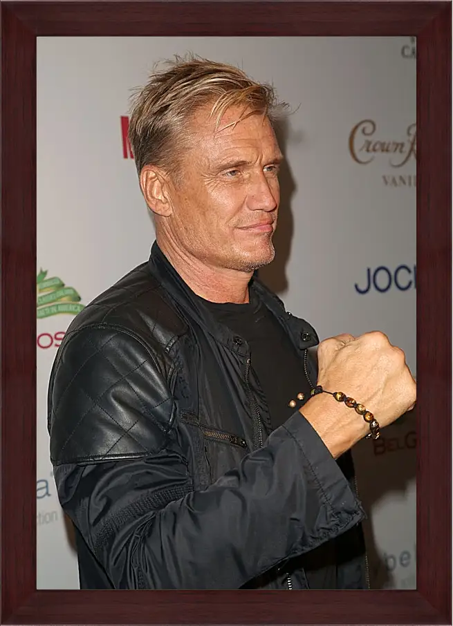 Картина в раме - Дольф Лундгрен. Dolph Lundgren