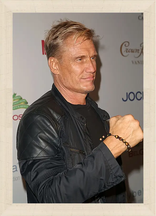 Картина в раме - Дольф Лундгрен. Dolph Lundgren