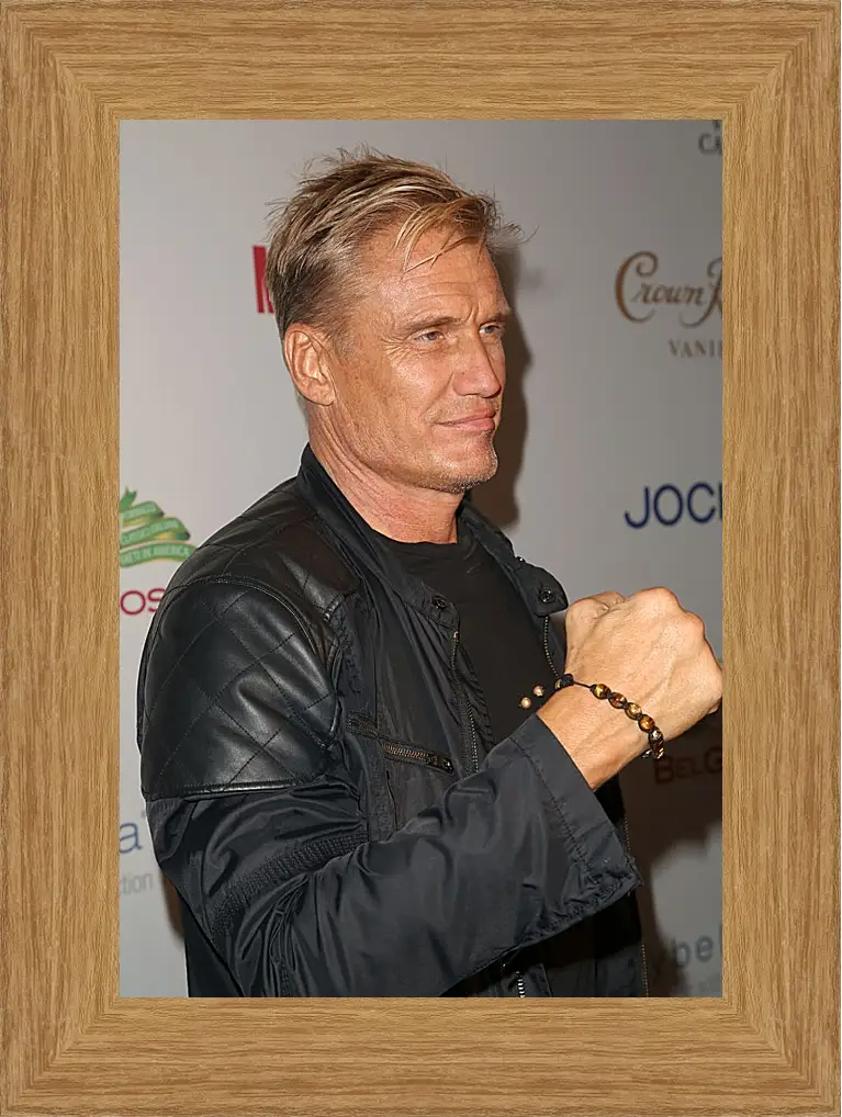 Картина в раме - Дольф Лундгрен. Dolph Lundgren