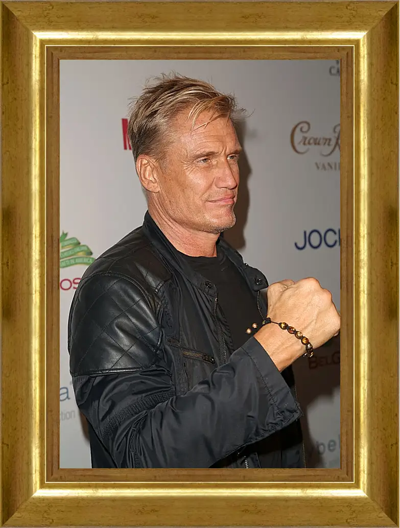 Картина в раме - Дольф Лундгрен. Dolph Lundgren