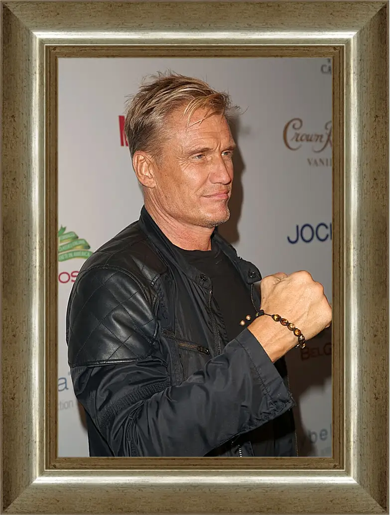 Картина в раме - Дольф Лундгрен. Dolph Lundgren