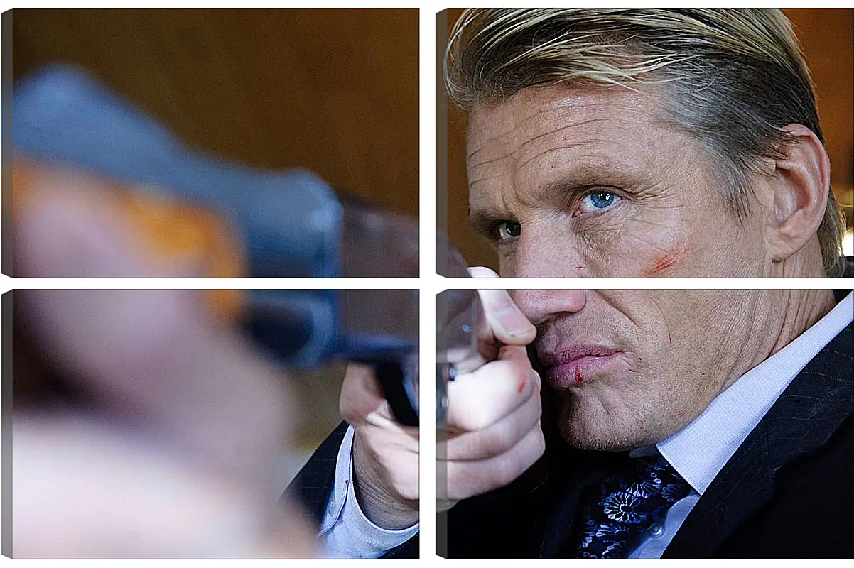 Модульная картина - Дольф Лундгрен. Dolph Lundgren
