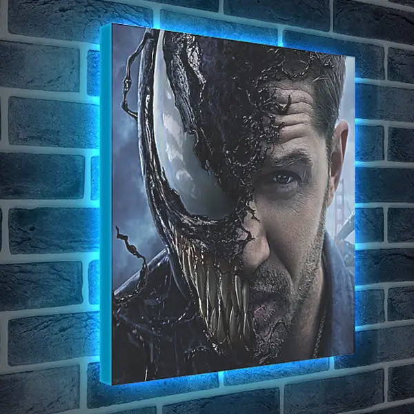 Лайтбокс световая панель - Веном. Venom