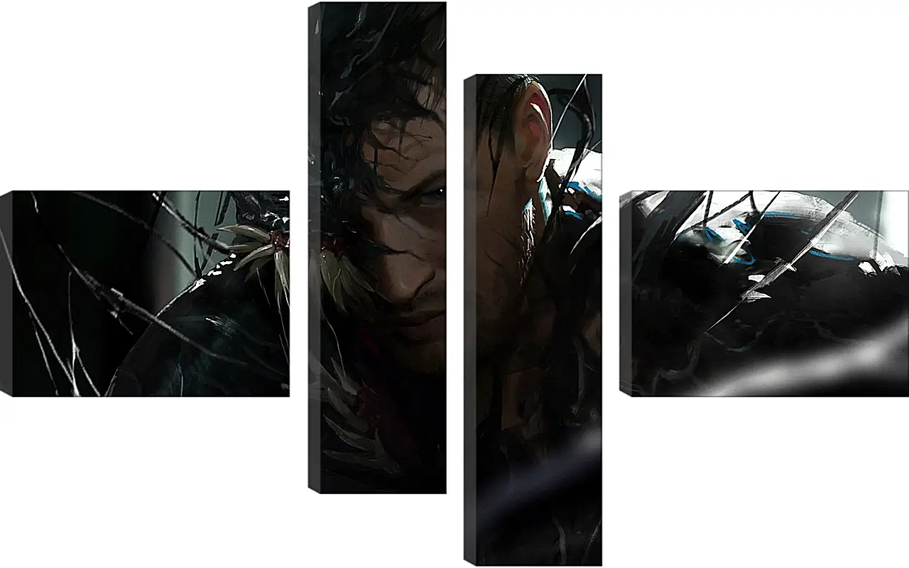 Модульная картина - Веном. Venom