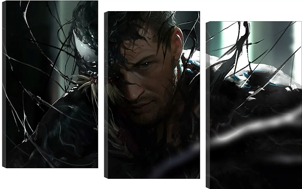 Модульная картина - Веном. Venom