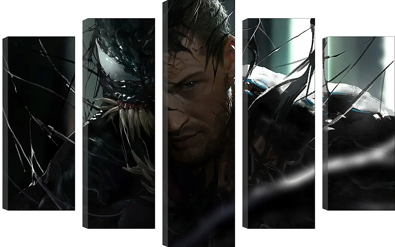 Модульная картина - Веном. Venom