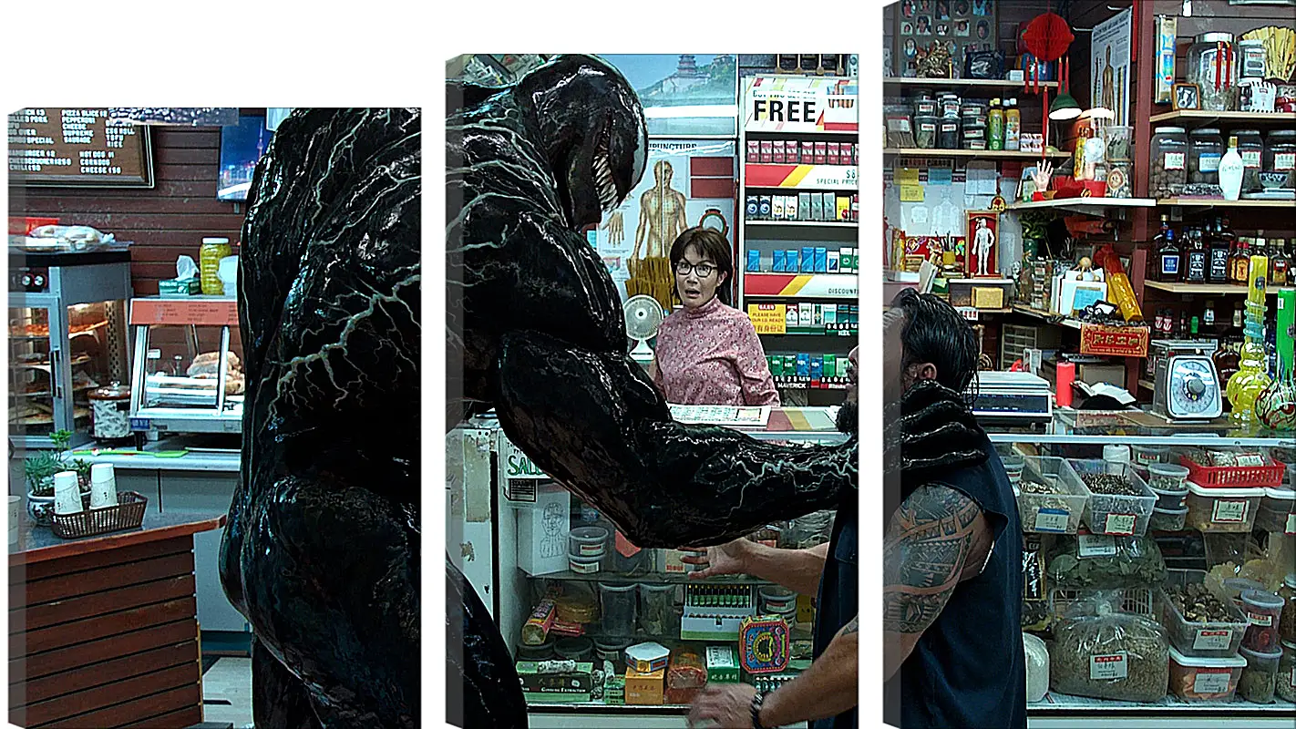 Модульная картина - Веном. Venom