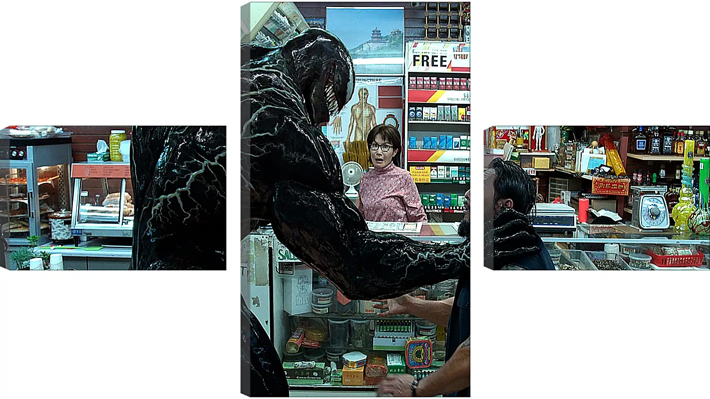 Модульная картина - Веном. Venom
