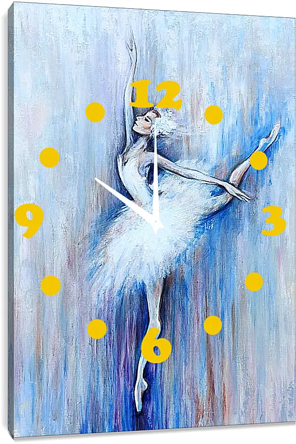 Часы картина - Балерина 2