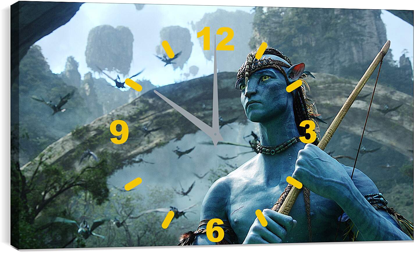 Часы картина - Аватар. Avatar