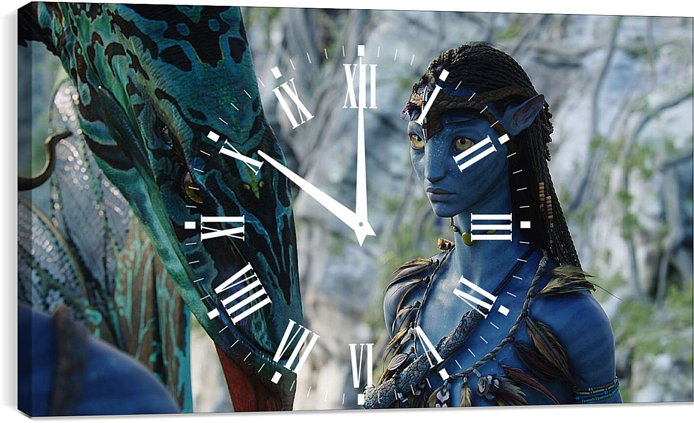 Часы картина - Аватар. Avatar