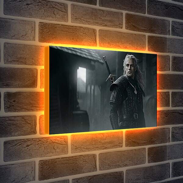 Лайтбокс световая панель - Ведьмак. The Witcher