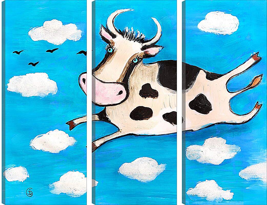 Модульная картина - Корова 1