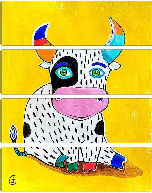 Модульная картина - Корова 2
