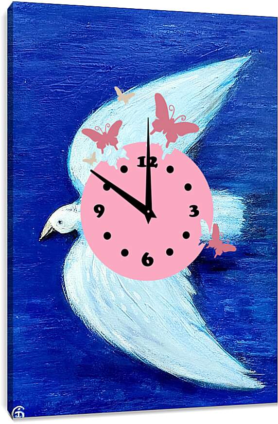 Часы картина - Птица снов