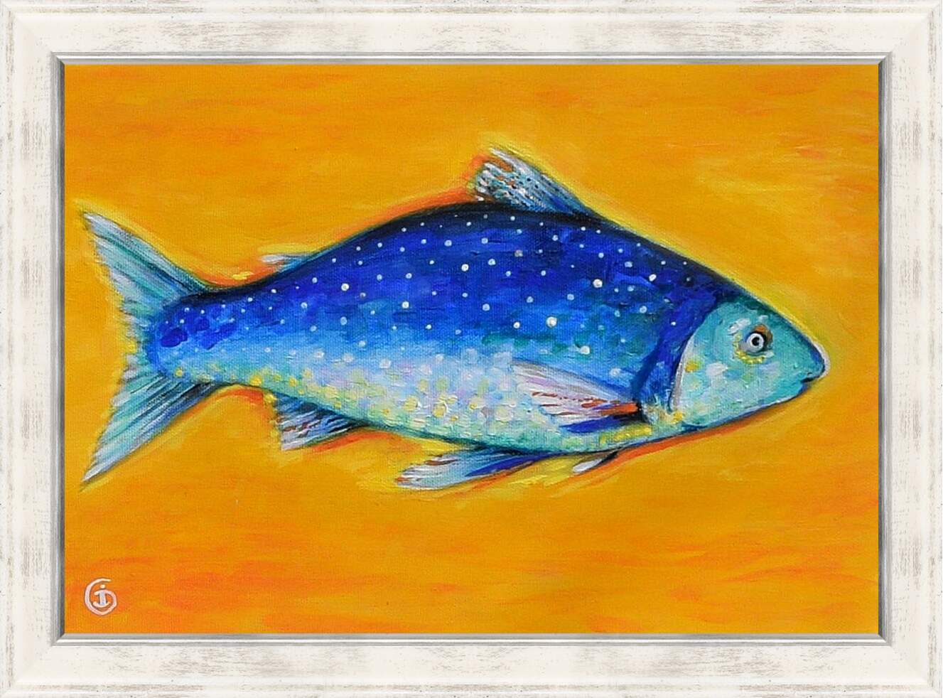 Картина в раме - Рыба 3