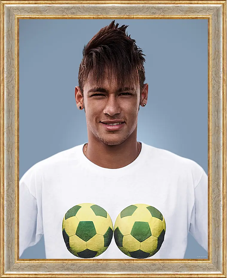 Картина в раме - Неймар. Neymar