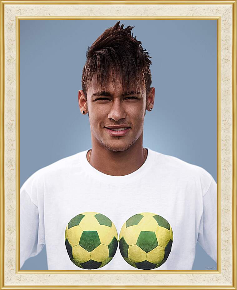 Картина в раме - Неймар. Neymar