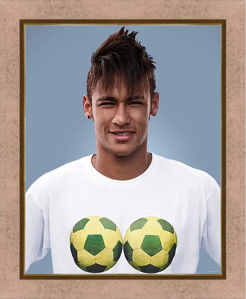 Картина в раме - Неймар. Neymar