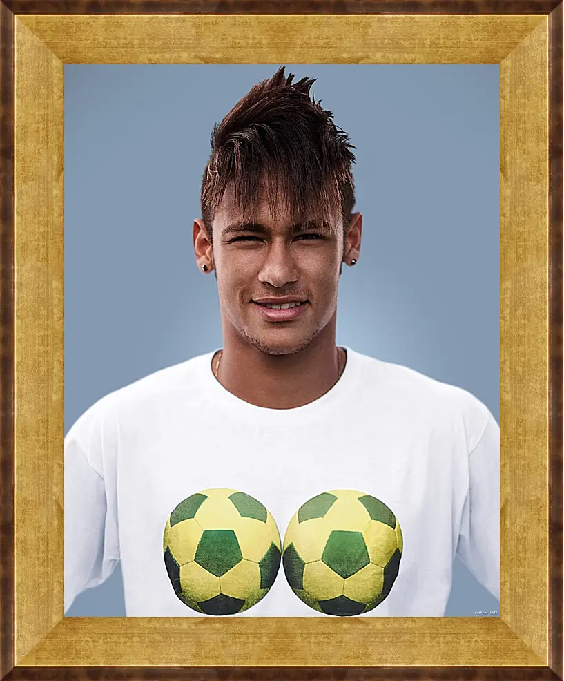 Картина в раме - Неймар. Neymar