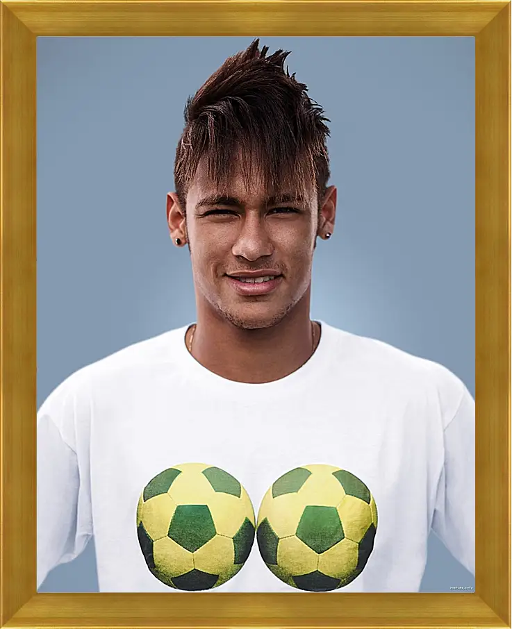 Картина в раме - Неймар. Neymar