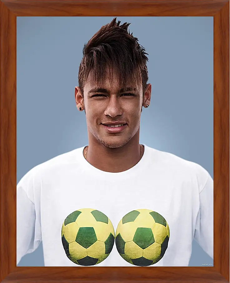 Картина в раме - Неймар. Neymar