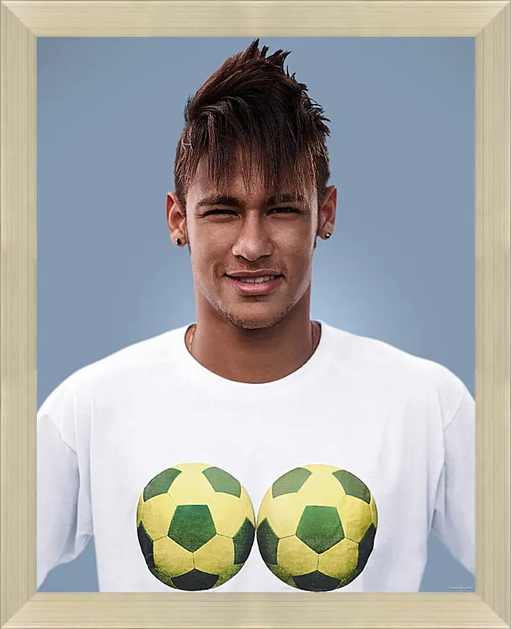 Картина в раме - Неймар. Neymar