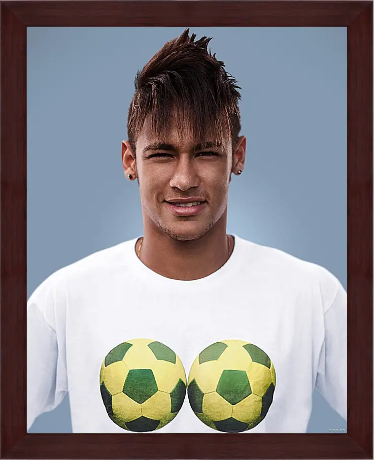 Картина в раме - Неймар. Neymar