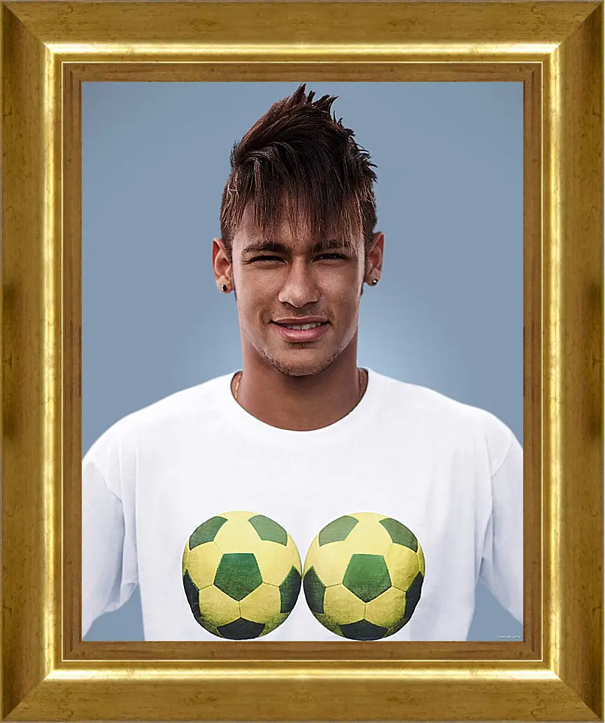 Картина в раме - Неймар. Neymar