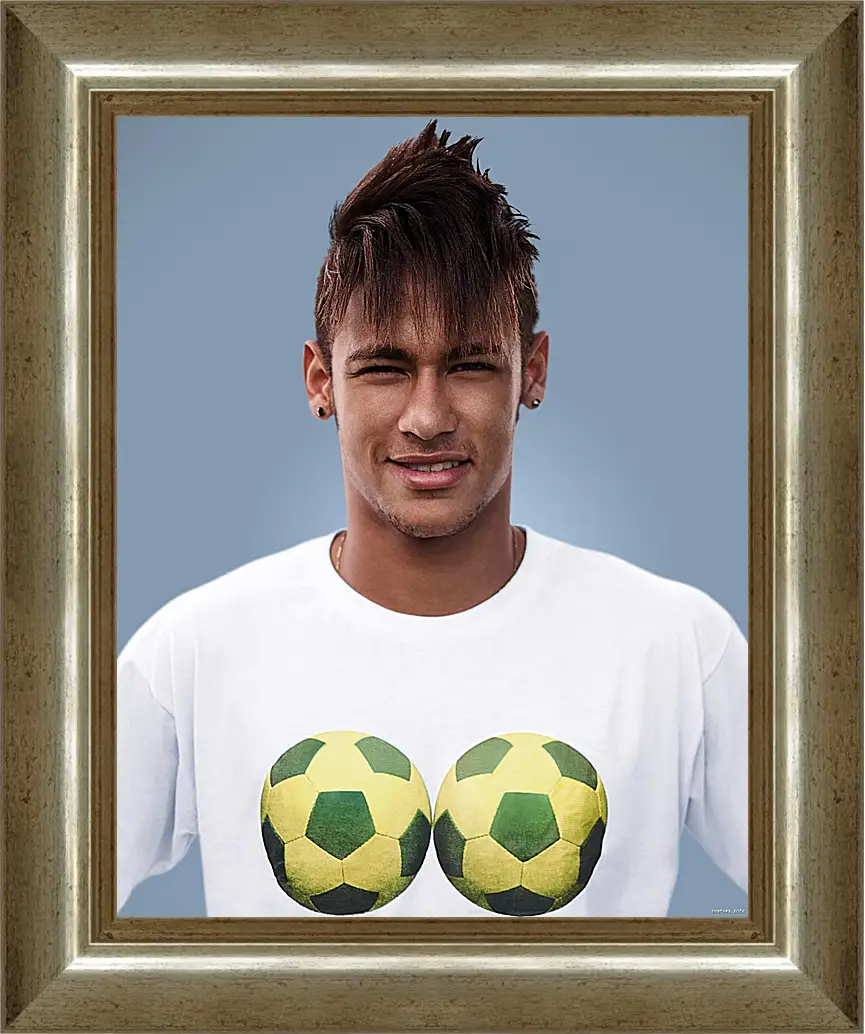 Картина в раме - Неймар. Neymar