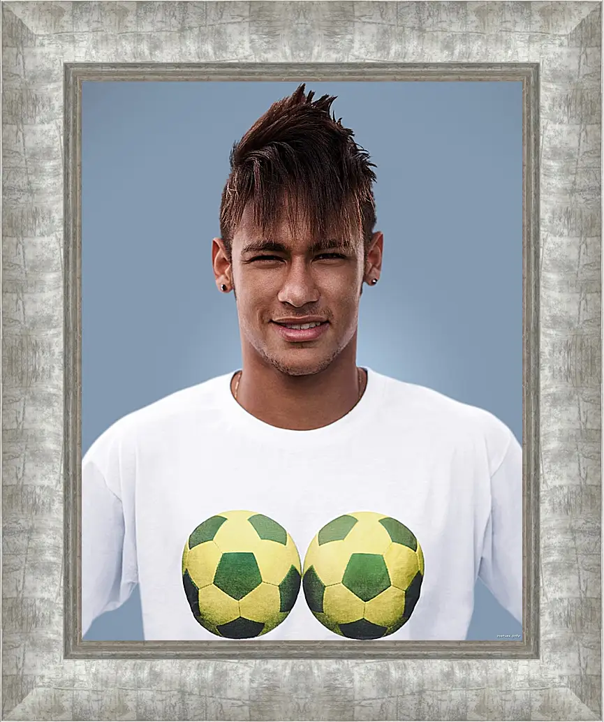 Картина в раме - Неймар. Neymar