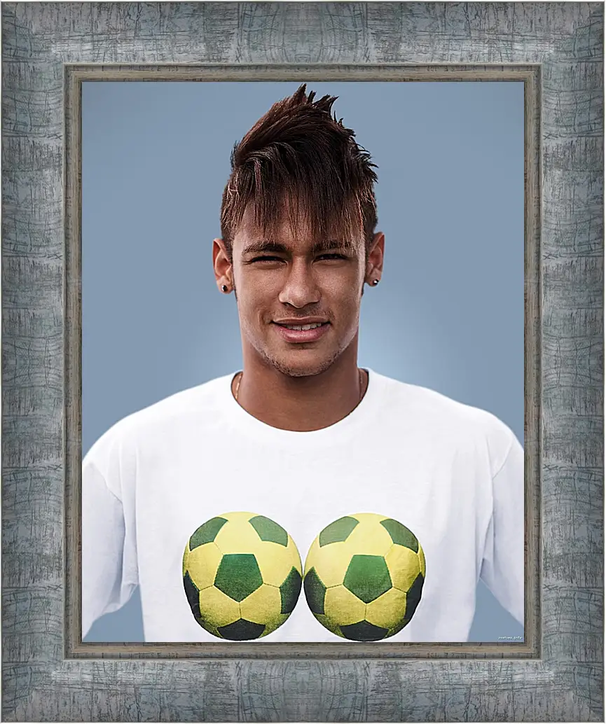 Картина в раме - Неймар. Neymar