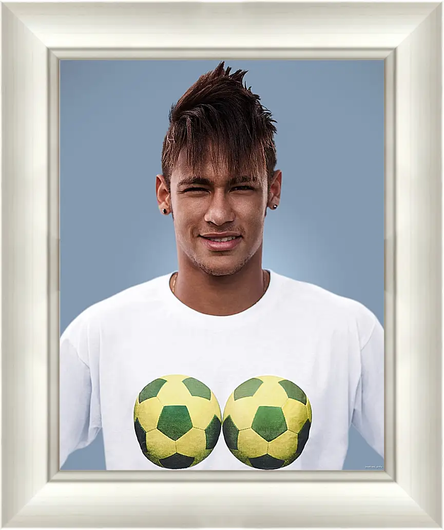 Картина в раме - Неймар. Neymar