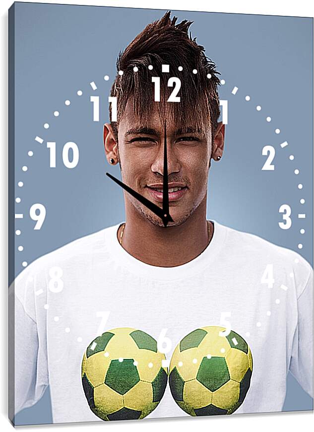 Часы картина - Неймар. Neymar