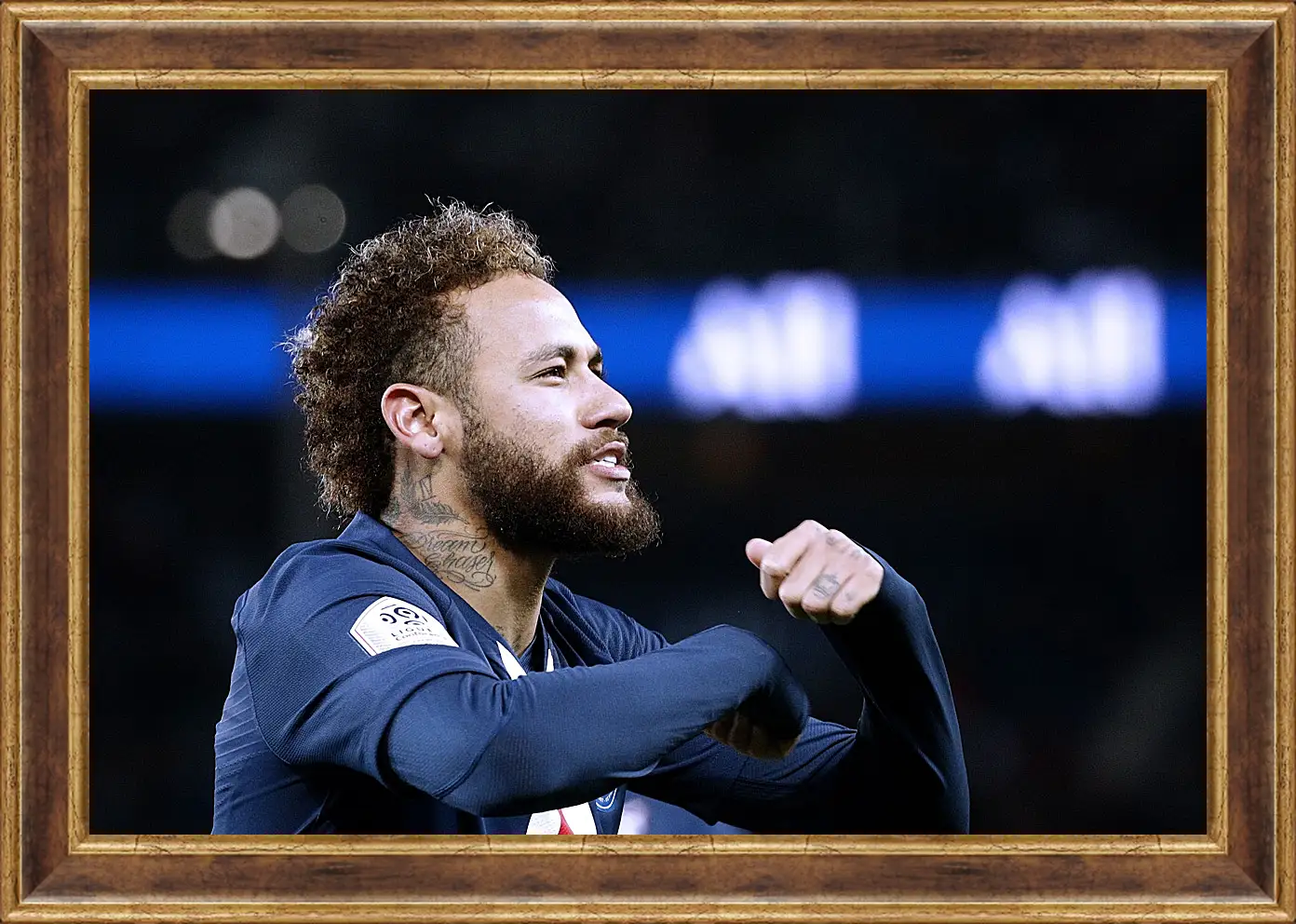 Картина в раме - Неймар. Neymar