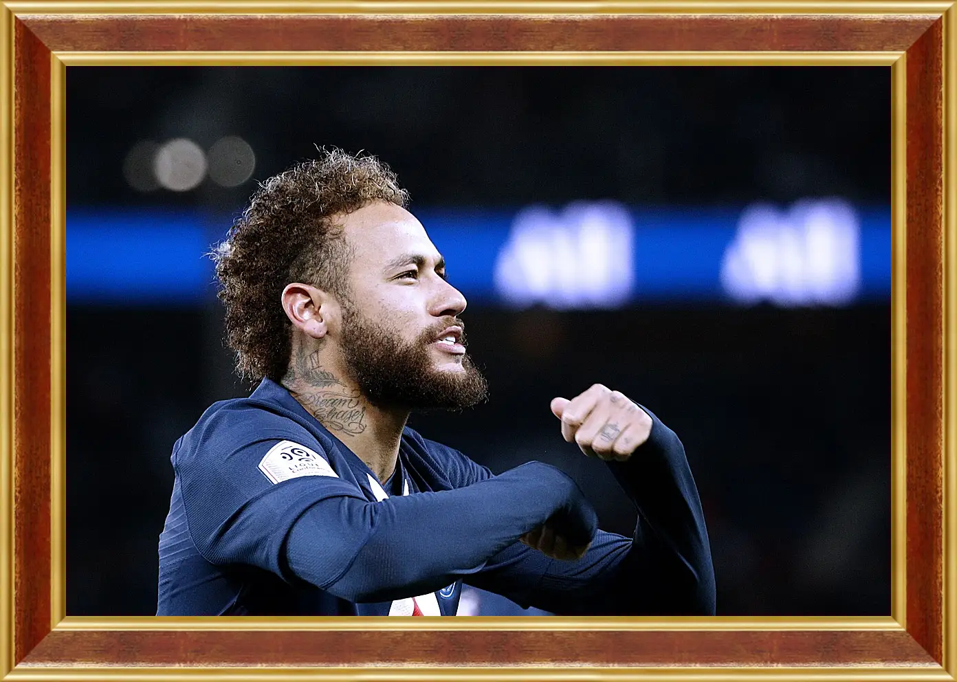 Картина в раме - Неймар. Neymar