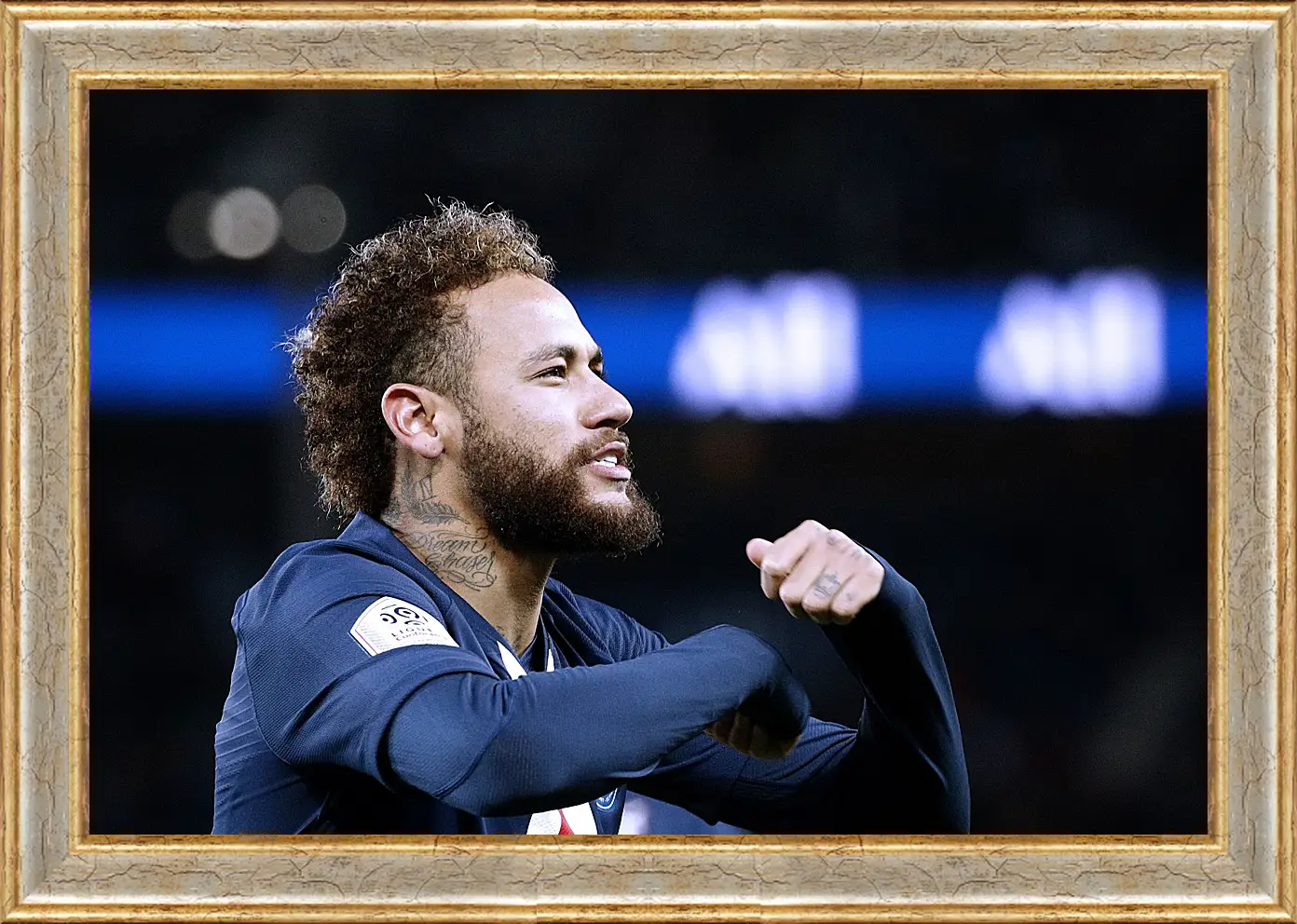 Картина в раме - Неймар. Neymar