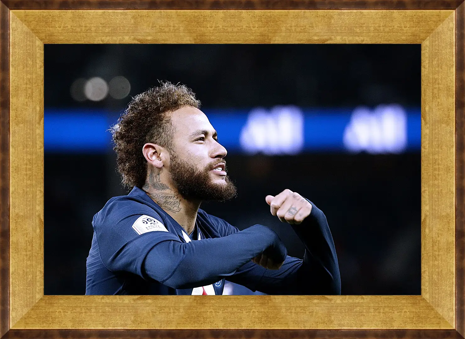 Картина в раме - Неймар. Neymar