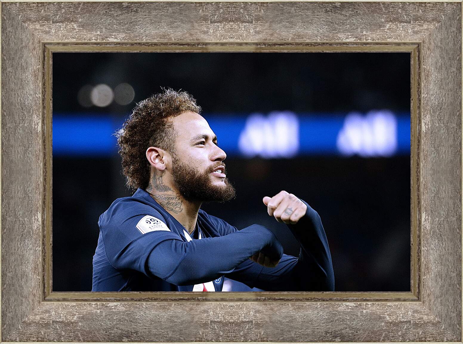 Картина в раме - Неймар. Neymar