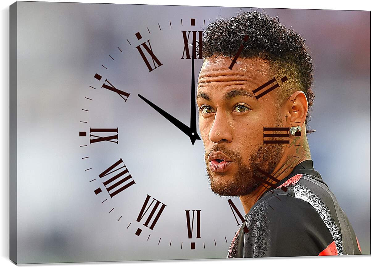 Часы картина - Неймар. Neymar