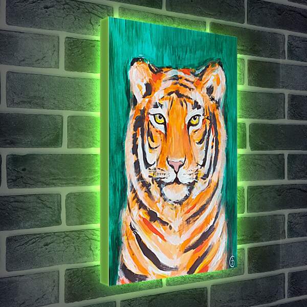 Лайтбокс световая панель - Тигр 2